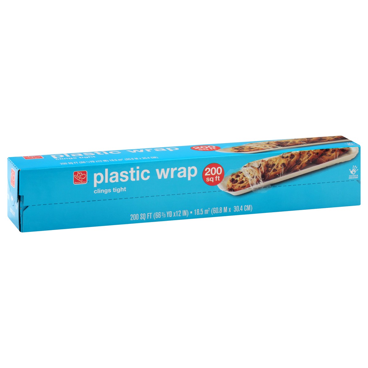 slide 7 of 11, Harris Teeter yourhome Plastic Wrap, 200 sq ft