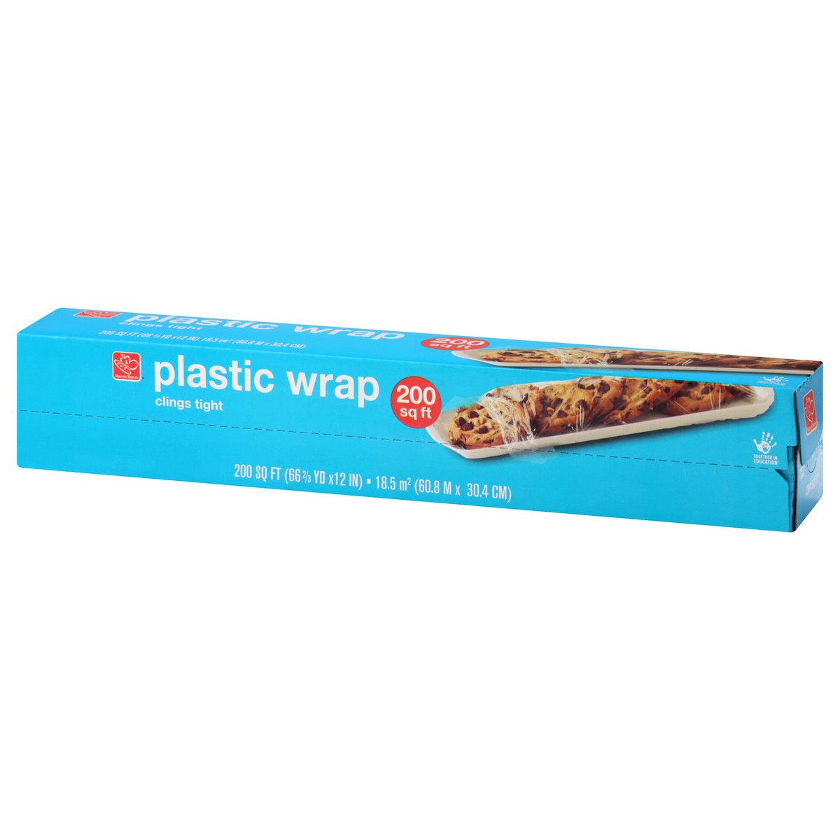 slide 9 of 11, Harris Teeter yourhome Plastic Wrap, 200 sq ft