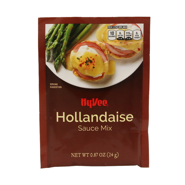 slide 1 of 1, Hy-Vee Hollandaise Sauce Mix, 0.87 oz