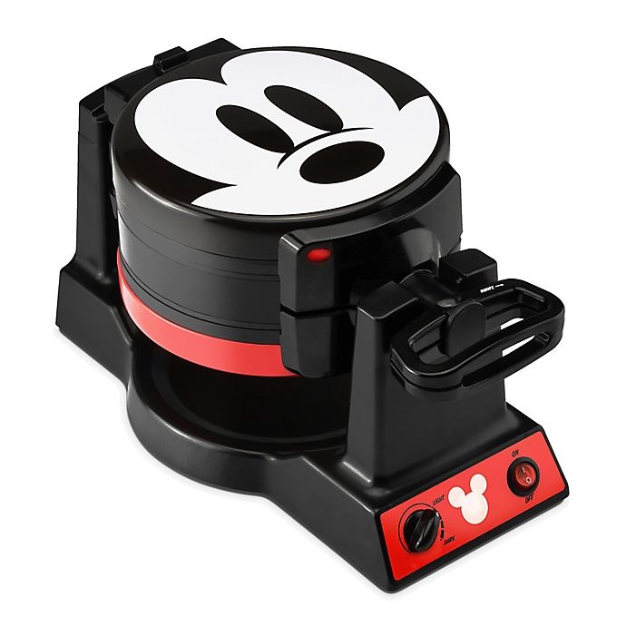 slide 1 of 6, Disney Mickey Mouse Double Flip Waffle Maker, 1 ct