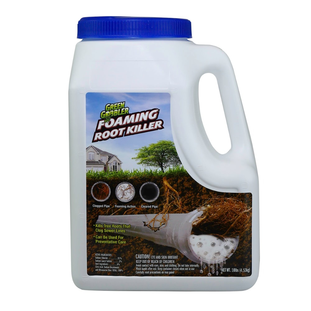slide 1 of 1, Green Gobbler Foaming Root Killer, 10 lb