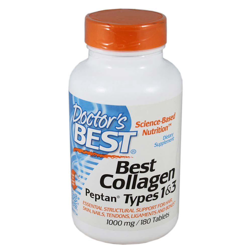 slide 1 of 1, Doctor's Best Collagen Types 1 & 3 Tablets, 180 ct