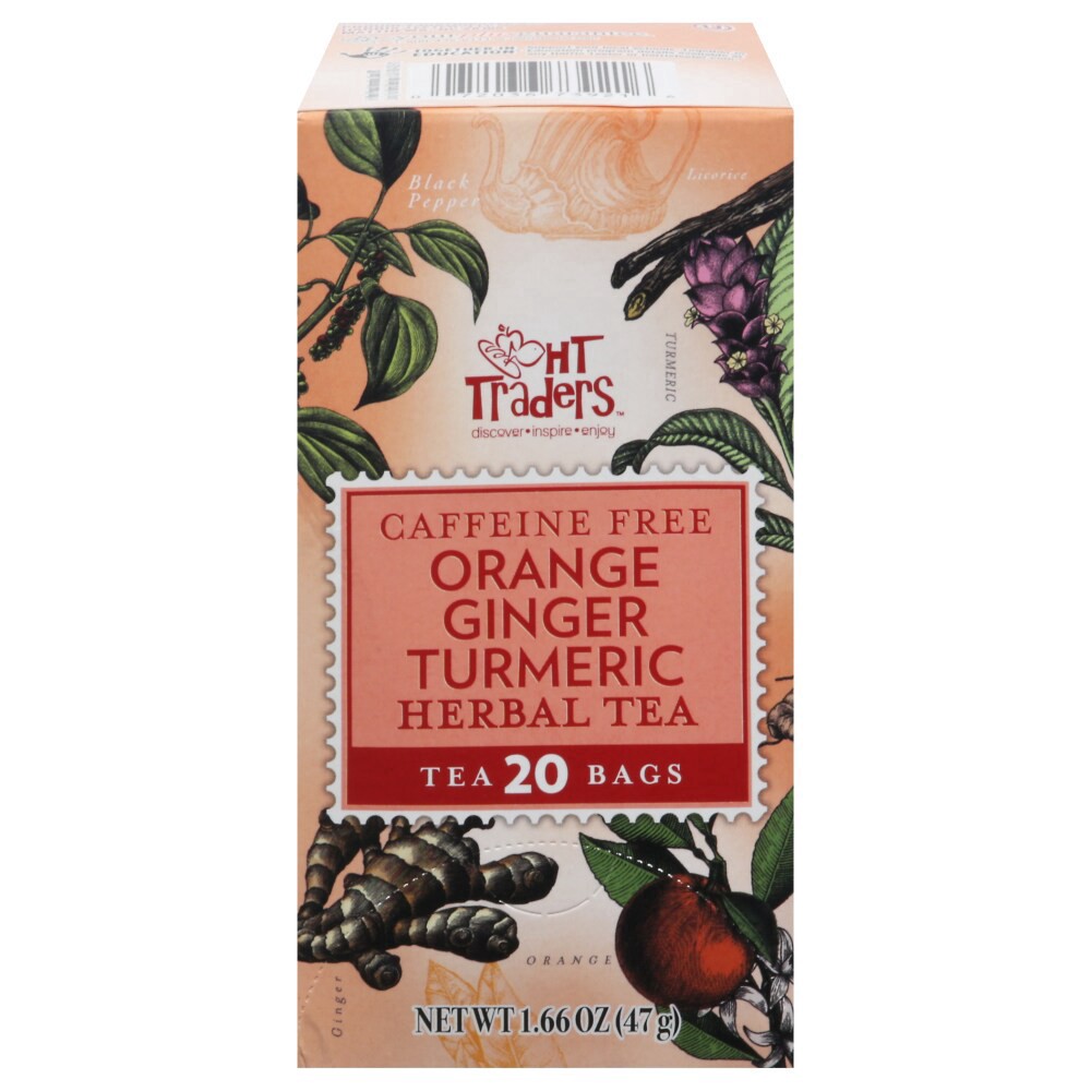 slide 3 of 6, Harris Teeter Orange Ginger Turmeric Her, 1.66 oz