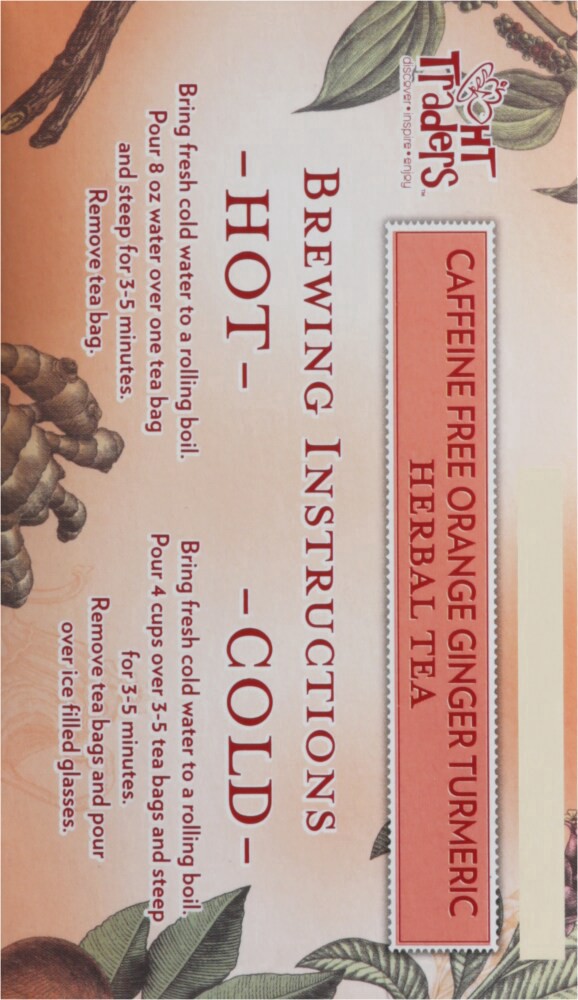 slide 2 of 6, Harris Teeter Orange Ginger Turmeric Her, 1.66 oz