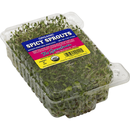 slide 2 of 2, Sproutman Organic Spicy Sprouts, 4 oz