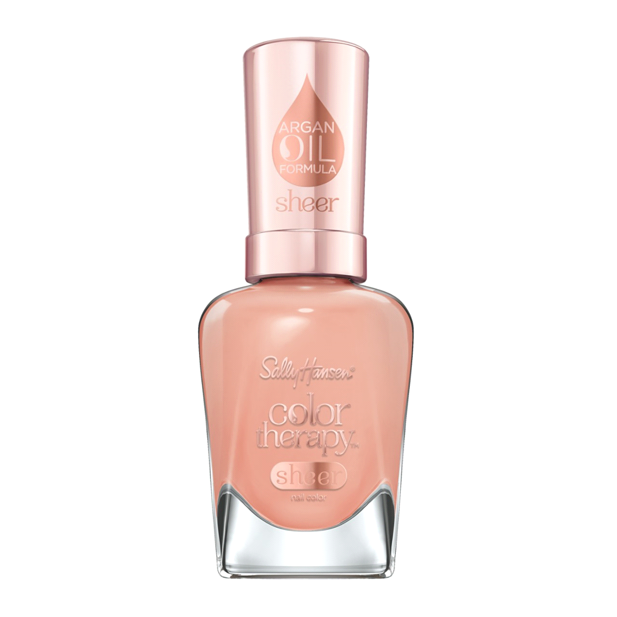 slide 1 of 5, Sally Hansen Color Therapy Nail Unveiled, 0.5 oz