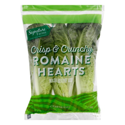 slide 1 of 1, Field Fresh Farms Romaine Hearts, 3 ct