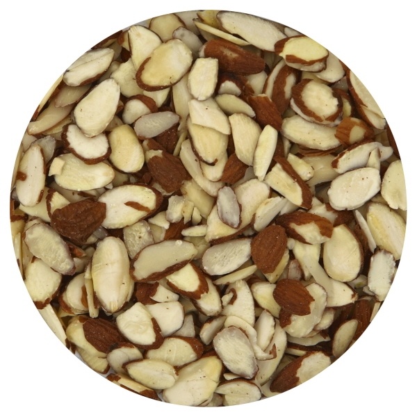 slide 1 of 1, Almonds Sliced Natural, per lb