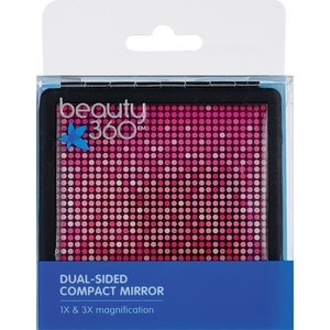 slide 1 of 1, Beauty 360 Dual-Sided Compact Mirror, 1 ct