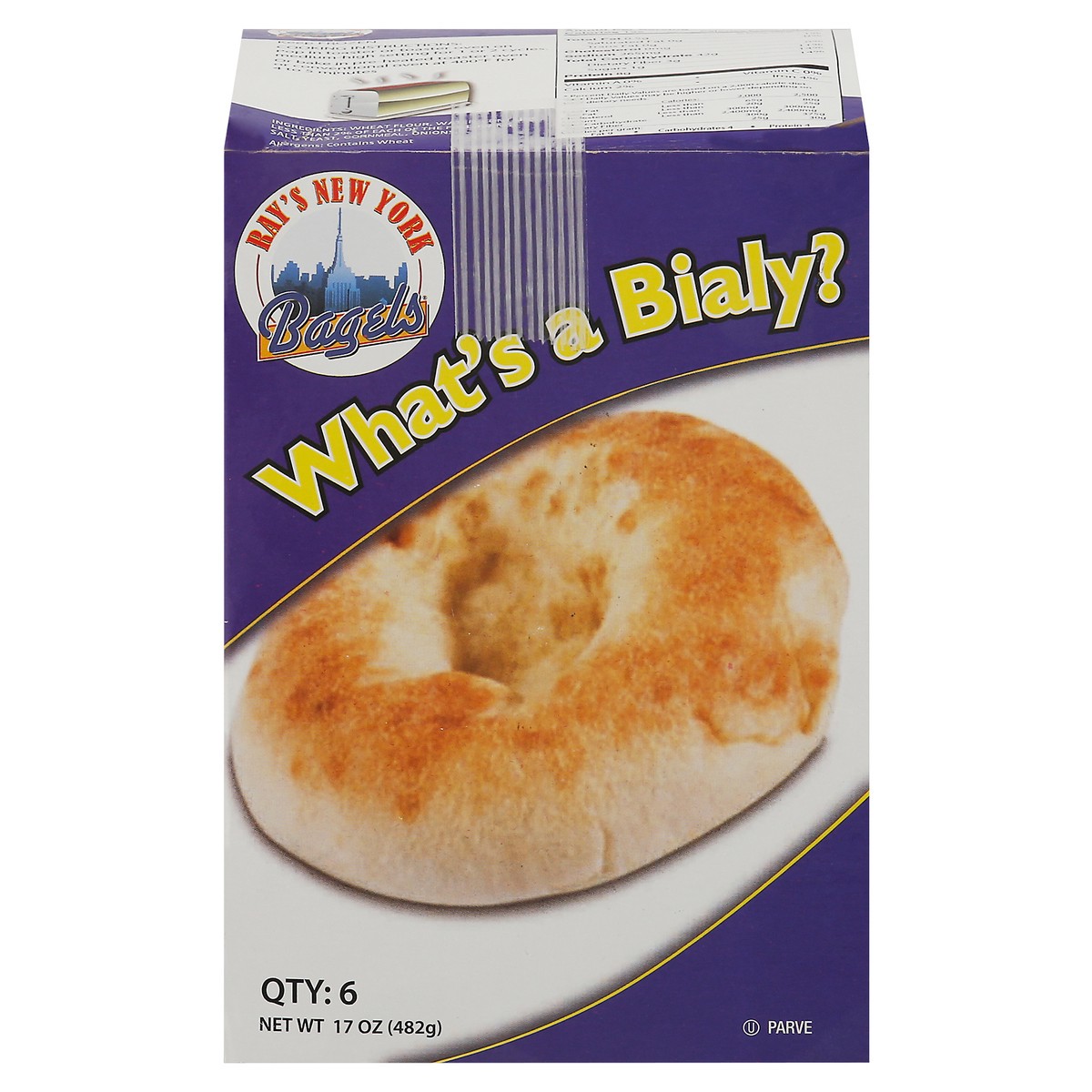 slide 3 of 4, Ray's New York Bagels What's A Bialy?, 17 oz