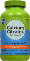 slide 1 of 1, Kroger Calcium Citrate + D3, 200 ct