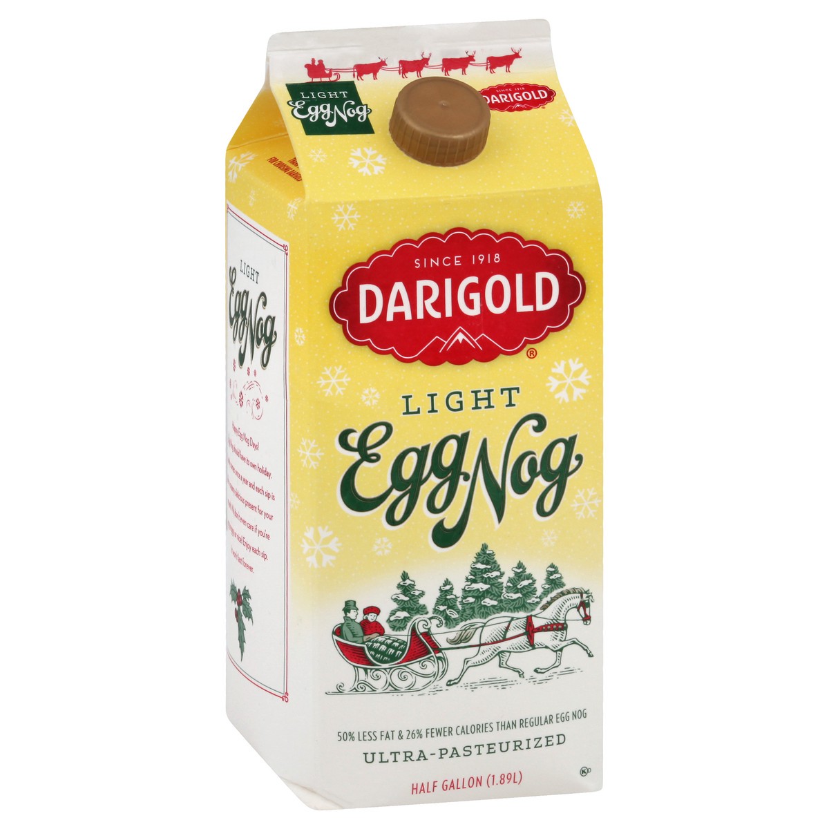 slide 9 of 13, Darigold Egg Nog 0.5 gl, 1/2 gal