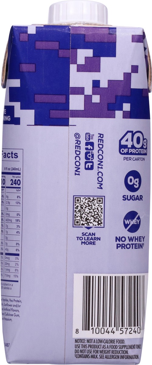 slide 2 of 13, Redcon1 MRE Blueberry Cobbler Protein Shake 16.9 fl oz, 16.9 fl oz