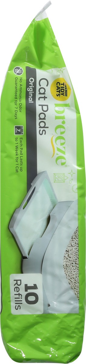 slide 12 of 12, Tidy Cats Breeze Original Cat Pads 10 ea, 10 ct