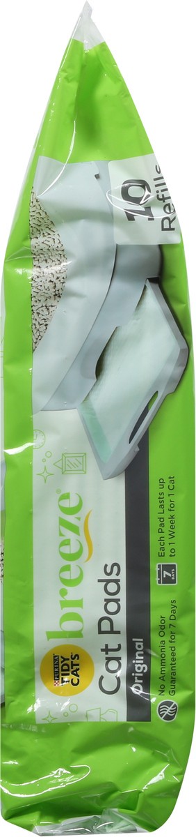 slide 4 of 12, Tidy Cats Breeze Original Cat Pads 10 ea, 10 ct