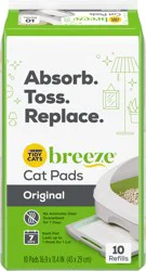 Purina Tidy Cats Breeze Litter System Cat Pad Refills 10ct. Pack Tidy Cats Cat Litter Pads