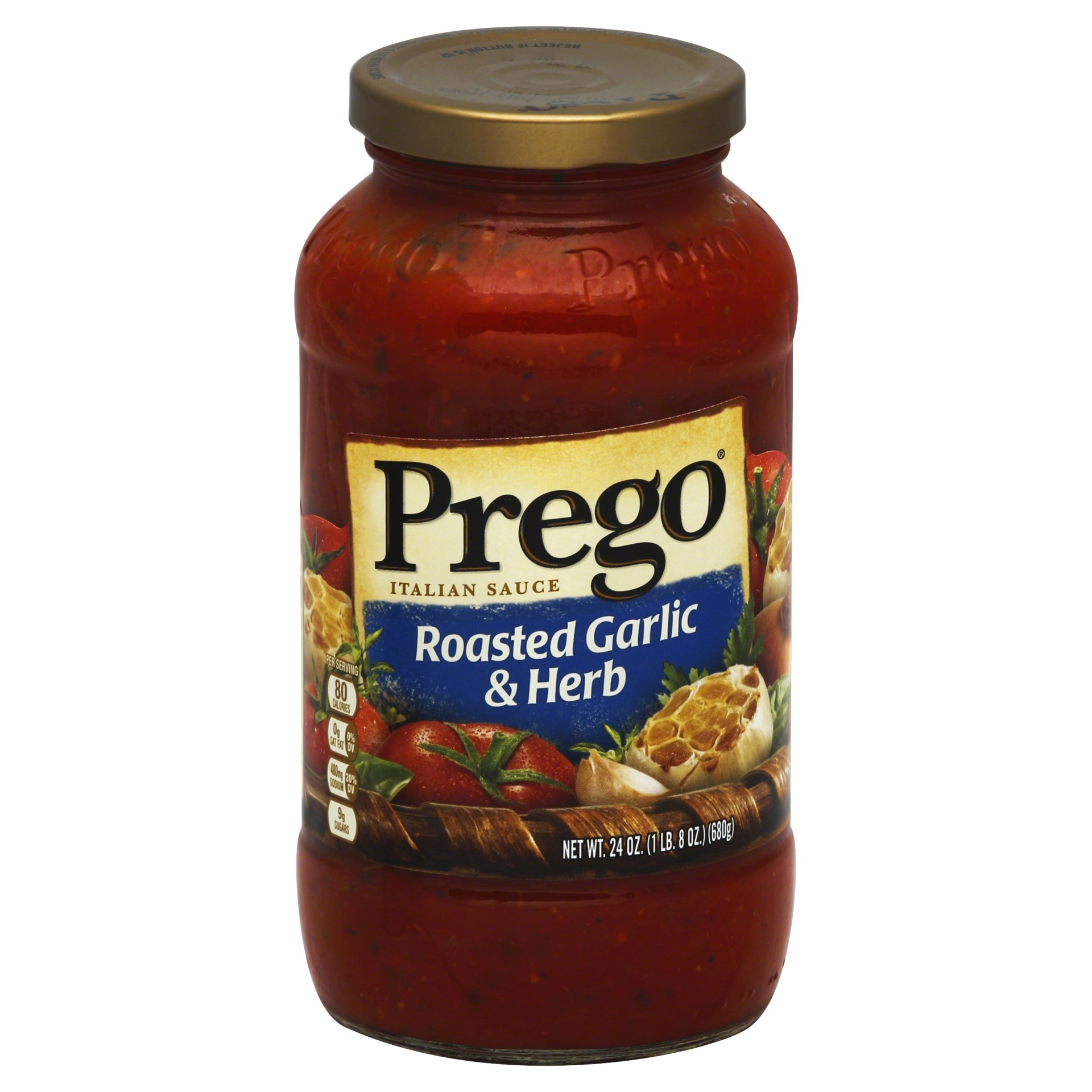 Prego Roasted Garlic And Herb Italian Sauce 24 Oz Shipt