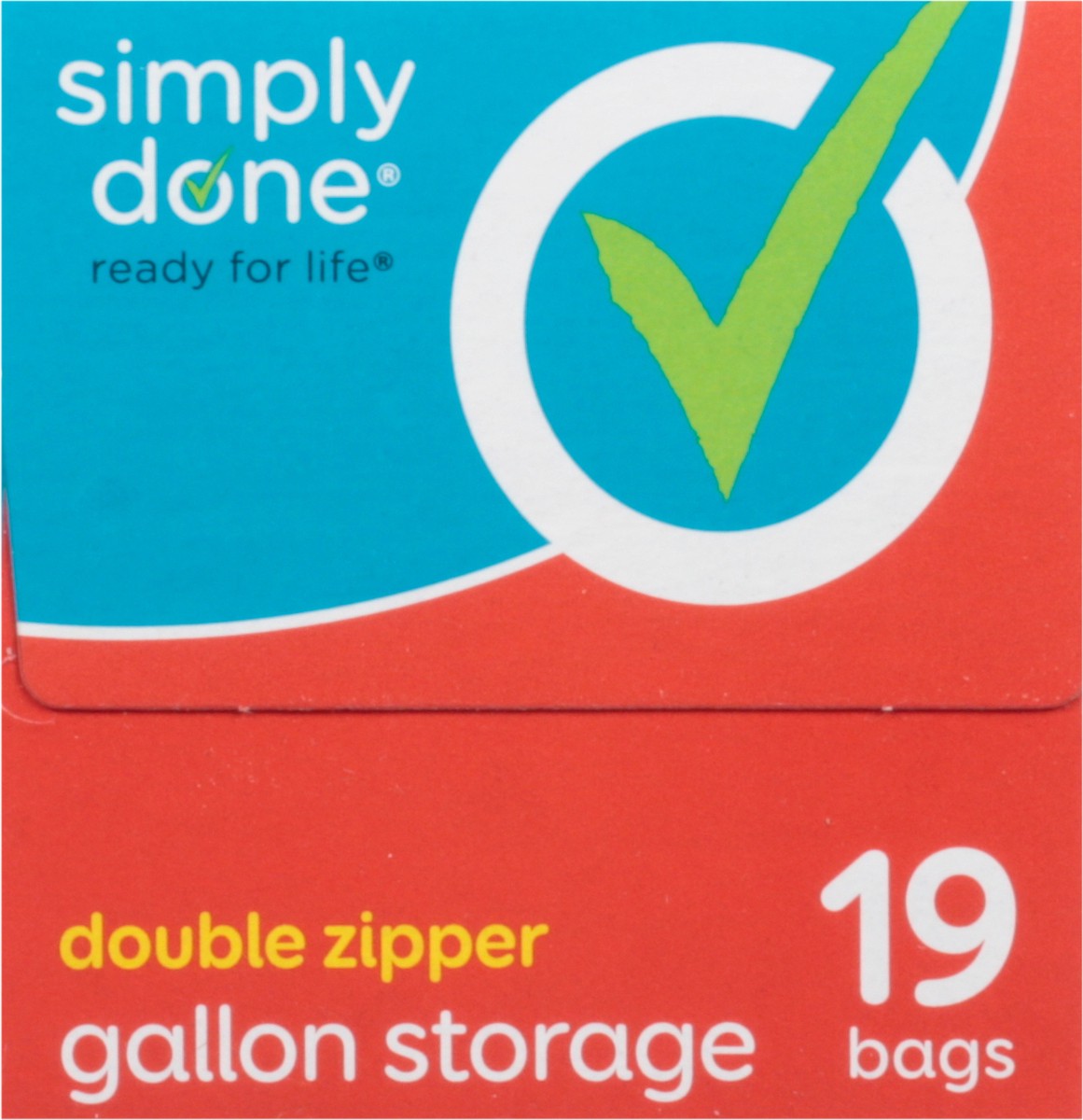 slide 5 of 9, Simply Done Storage Gallon, 19 ct