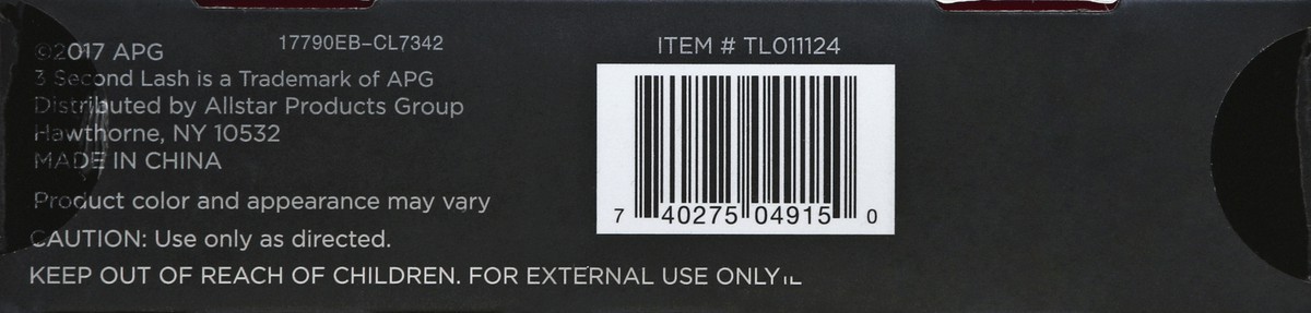 slide 4 of 10, 3 Second Lash Eyelashes 3 ea, 1 ct