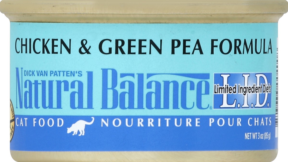 slide 2 of 6, Natural Balance Limited Ingredient Diets Chicken & Green Pea Formula Cat Food 3 oz, 5.5 oz