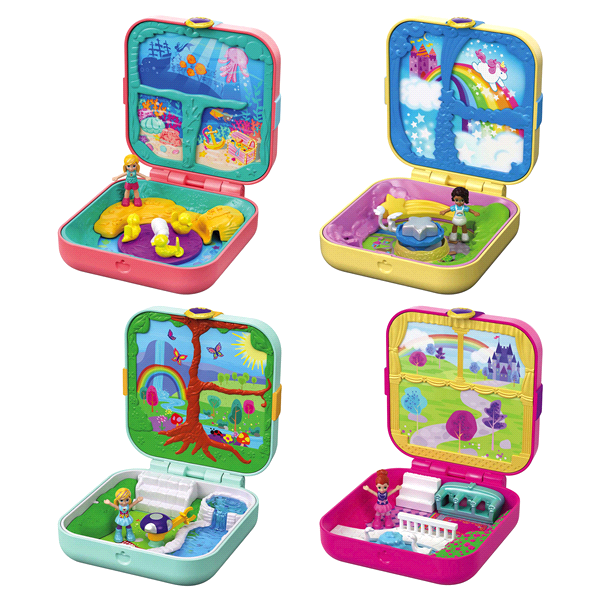 slide 1 of 1, Polly Pocket Hidden Hideouts Assortment, 1 ct