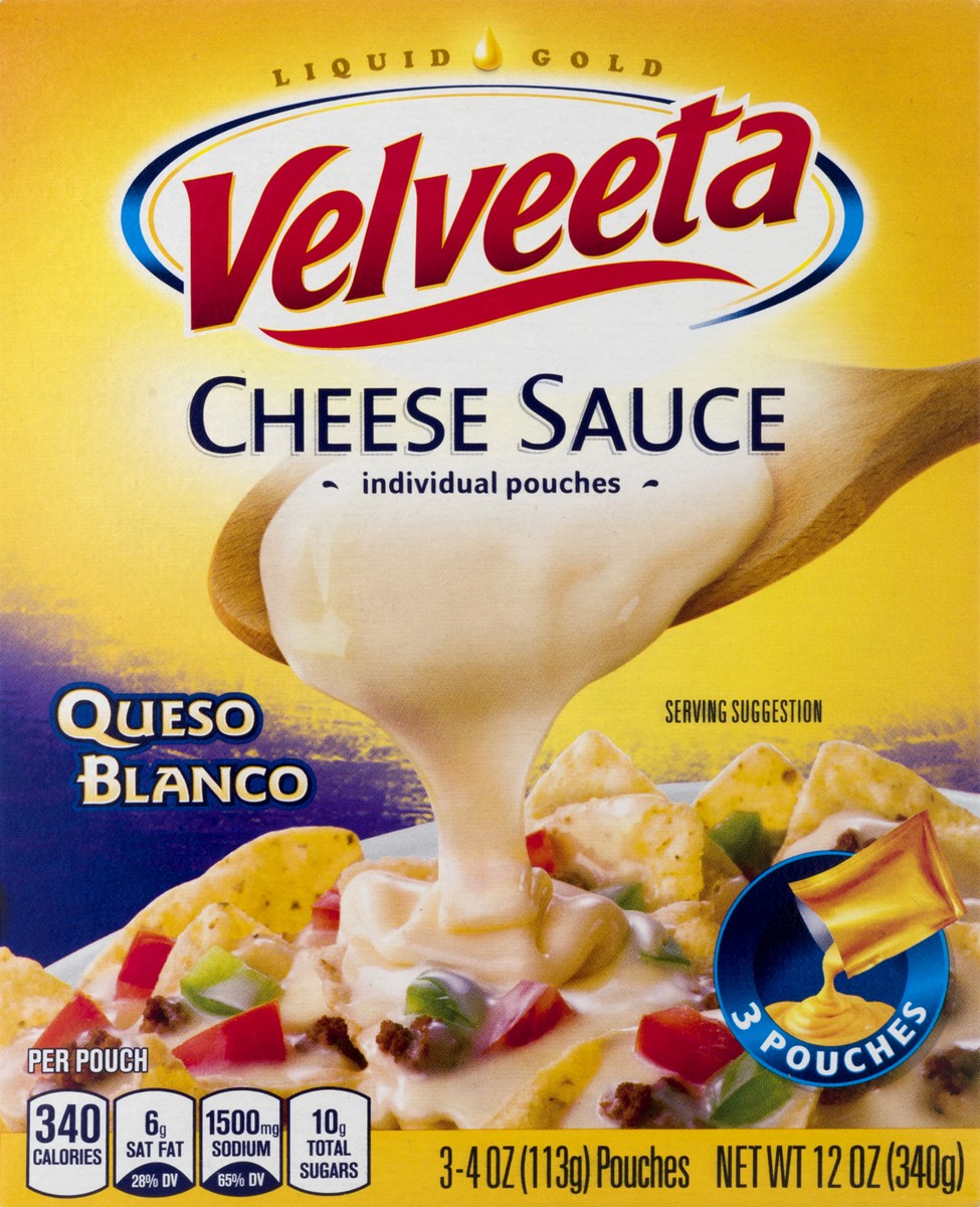 slide 9 of 10, Velveeta Cheese Sauce, 3 ct