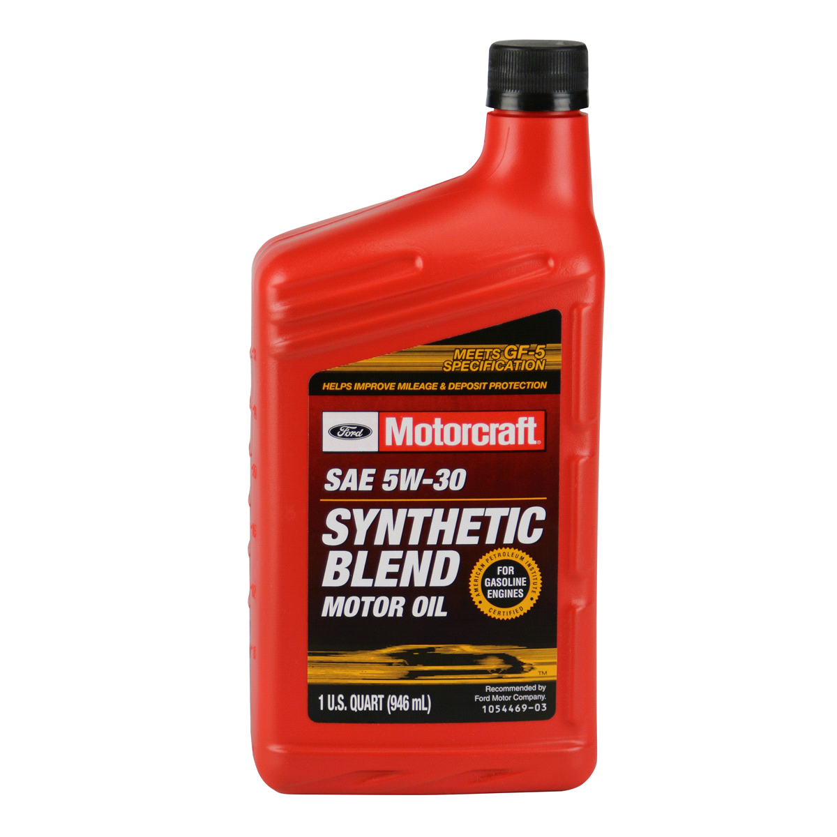 slide 1 of 1, Motorcraft Synthetic Blend 5W30 Oil, 1 qt