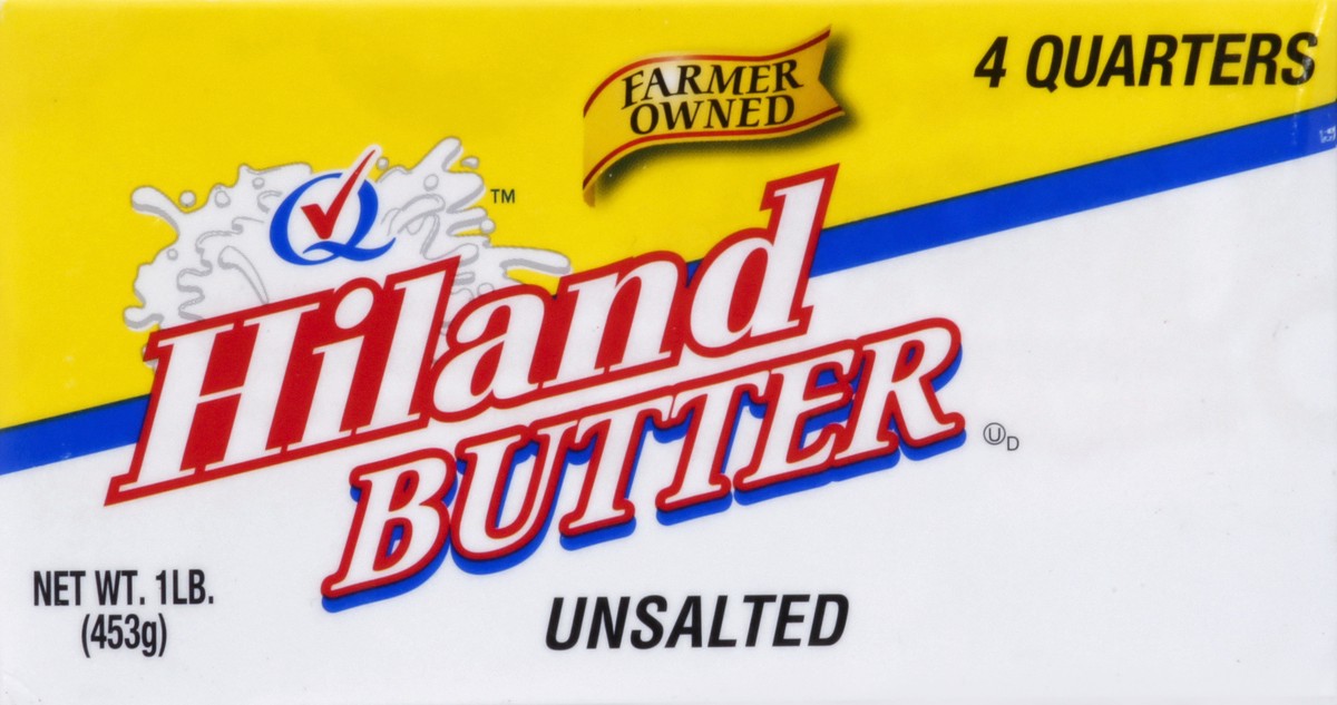 slide 3 of 6, Hiland Dairy Butter 1 lb, 1 lb
