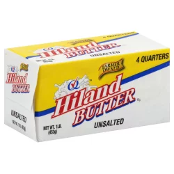 Hiland Dairy Unsalted Butter Quarters