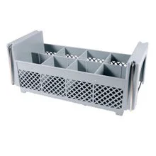 Cambro Dishmachine Flatware Rack, 8 Compartment