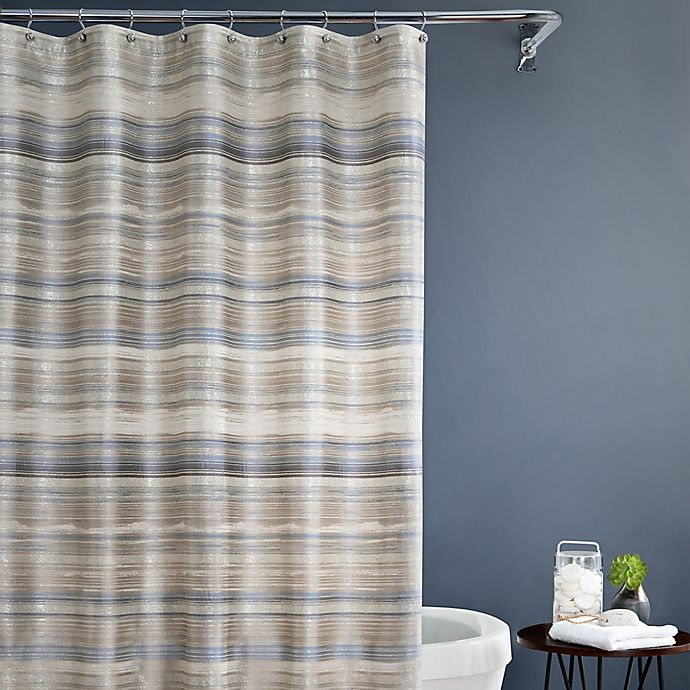 slide 2 of 2, Croscill Darian Stall Shower Curtain - Taupe, 54 in x 78 in