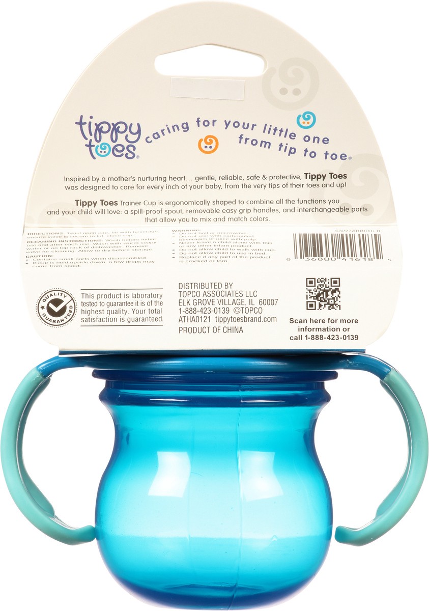 slide 8 of 9, Tippy Toes Trainer Baby Cup, 6 oz