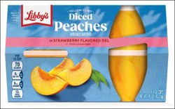 Libby's Diced Peaches Strawberry Fruit Cup
