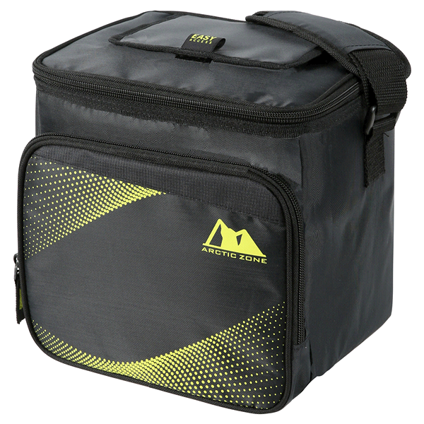 slide 1 of 1, Arctic Zone Jumbo Hardbody Lunch Box Black, 1 ct