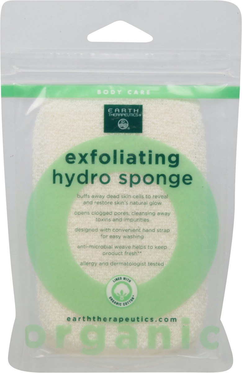 slide 6 of 9, Earth Therapeutics Body Care Exfoliating Organic Hydro Sponge 1 ea, 1 ct