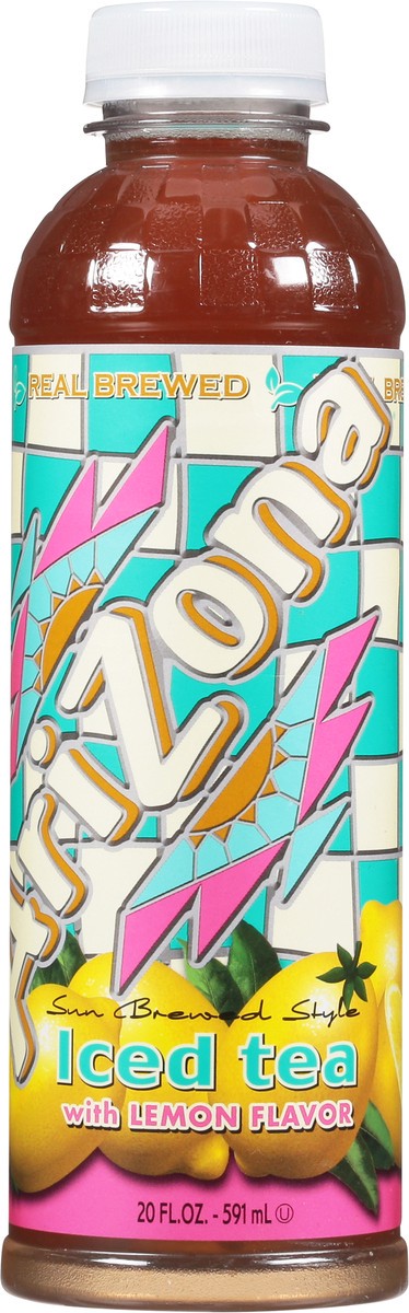 slide 1 of 14, AriZona Sun Brewed Style Iced Tea with Lemon Flavor - 20 fl oz, 20 fl oz