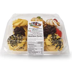 Flora Assorted Varieties Pastries Butter Cookies 16 oz