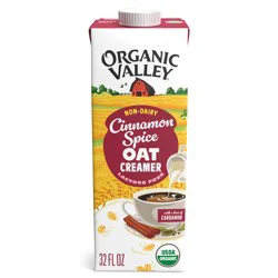 Organic Valley Cinnamon Spice Organic Oat Creamer, 32 oz