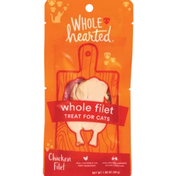 WholeHearted Protein-Rich Chicken Filet Cat Treat