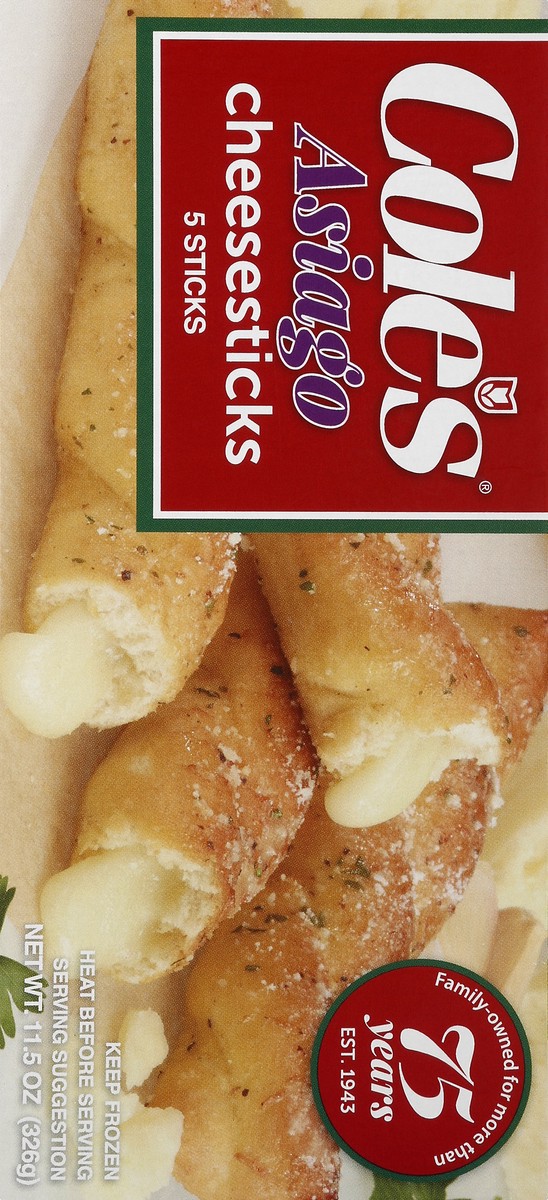 slide 3 of 7, Cole's Cheese Sticks 5 ea, 5 ct