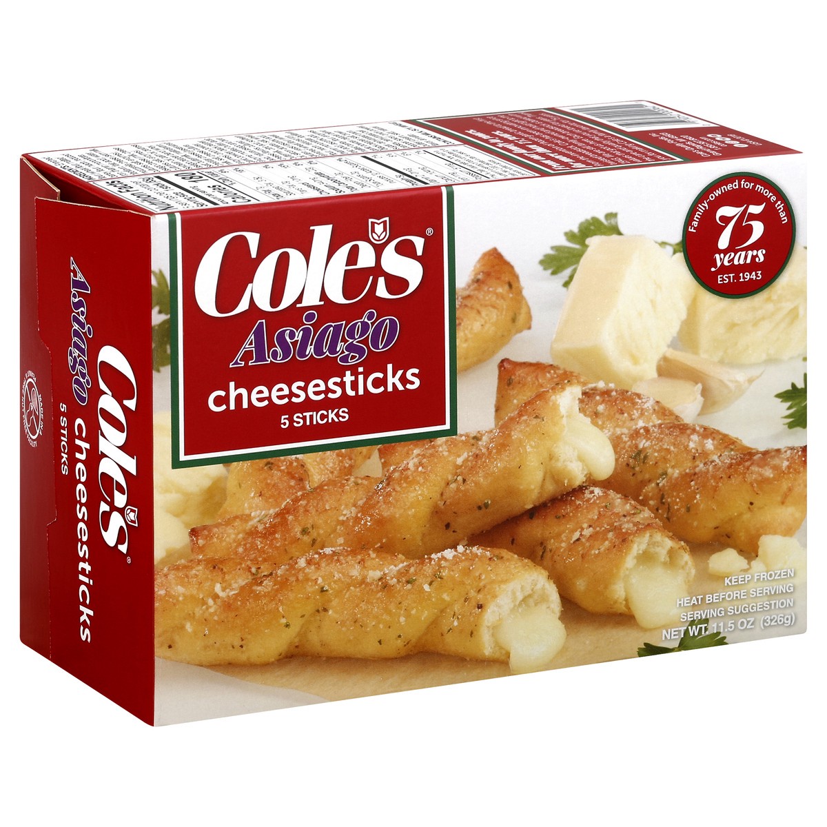 slide 5 of 7, Cole's Cheese Sticks 5 ea, 5 ct