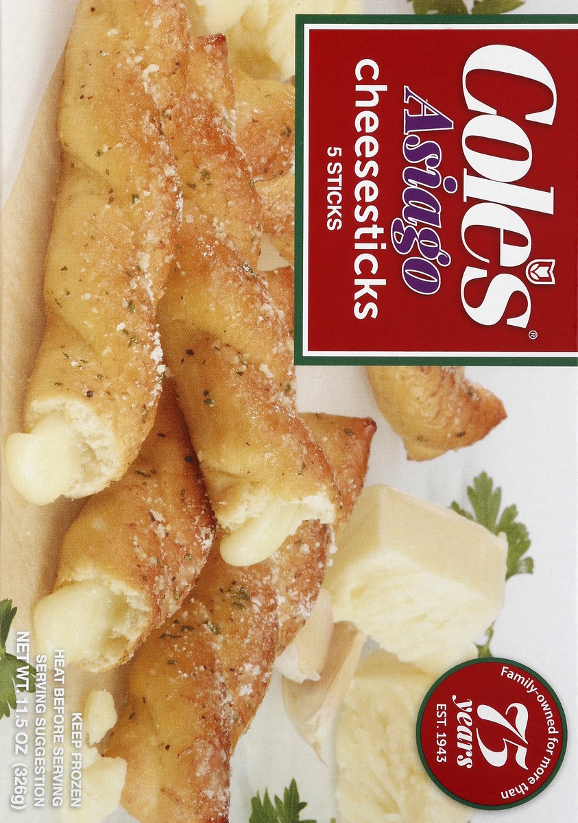 slide 7 of 7, Cole's Cheese Sticks 5 ea, 5 ct