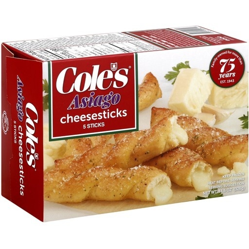 slide 1 of 1, Cole's Cheese Sticks 5 ea, 5 ct