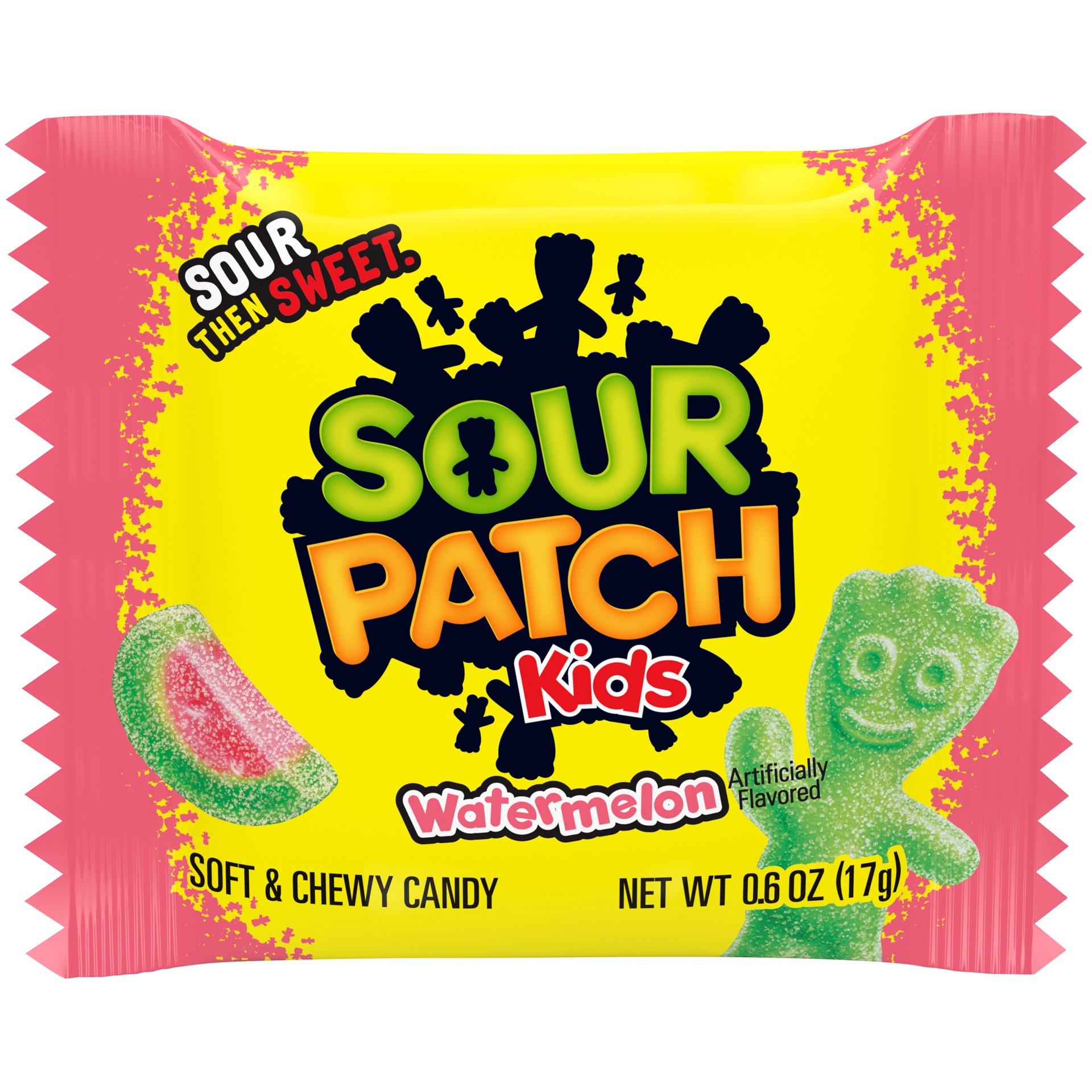 slide 3 of 11, SOUR PATCH KIDS Original Candy and SOUR PATCH KIDS Watermelon Candy Halloween Candy Variety Pack, 40 Trick or Treat Snack Packs, 1.41 lb