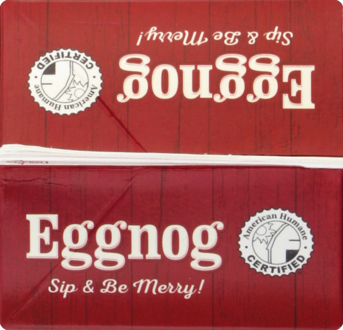 slide 4 of 4, Clover Eggnog 0.5 gl, 1/2 gal