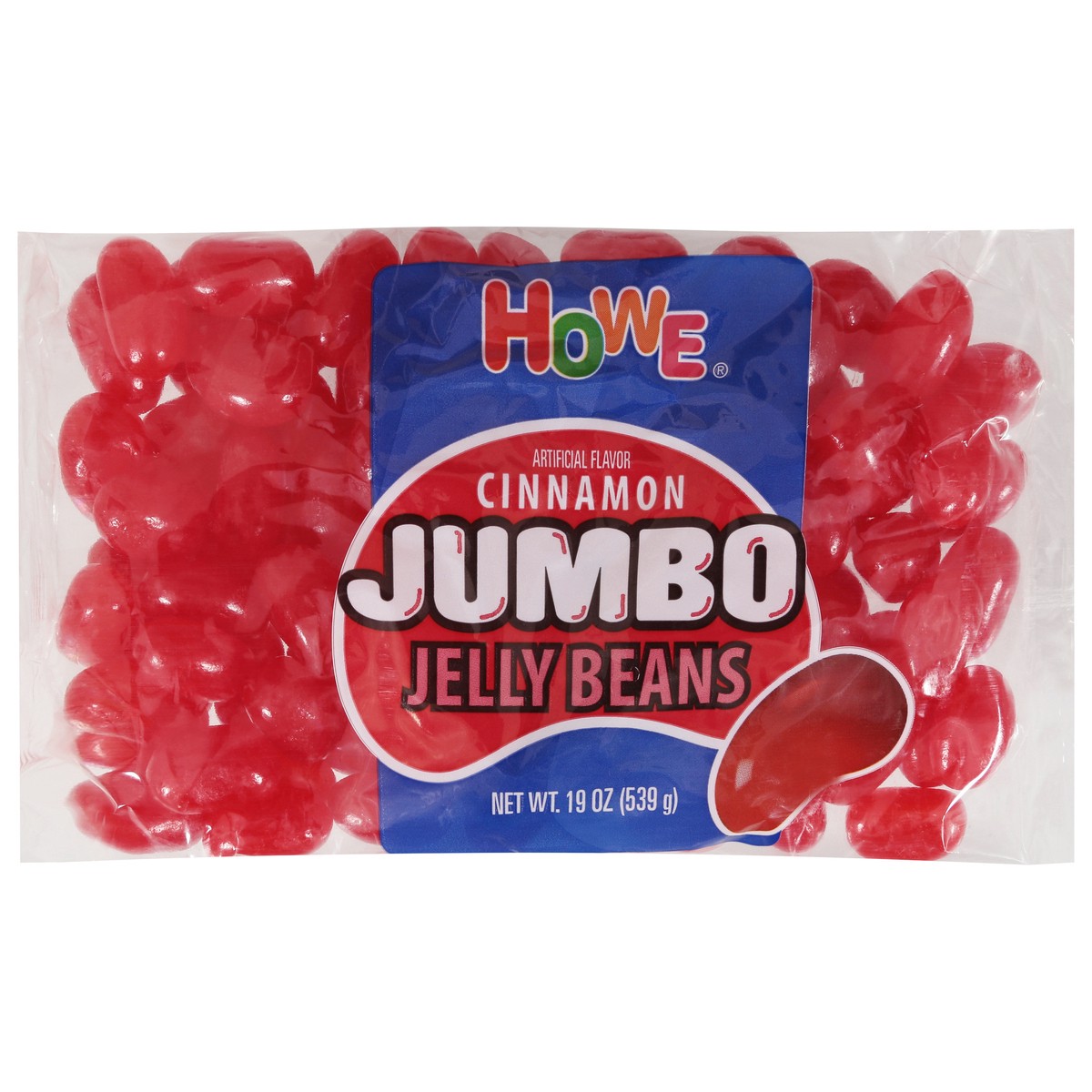 slide 1 of 9, Howe Cinnamon Jelly Beans Jumbo 19 oz, 19 oz