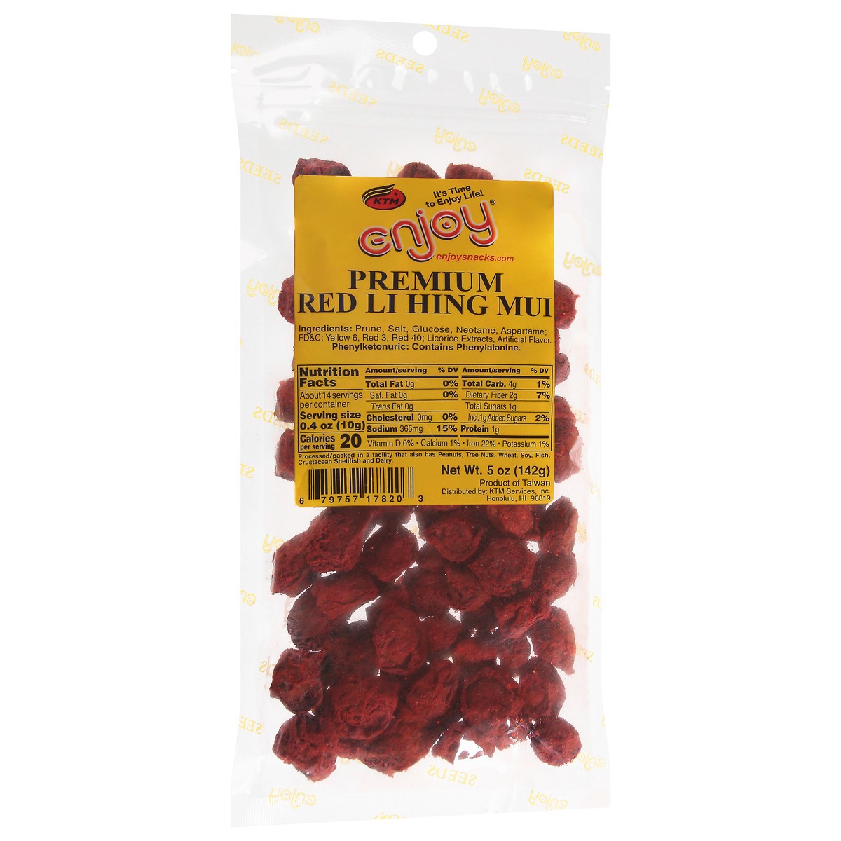 slide 2 of 11, Enjoy Seeds Premium Red Li Hing Mui, 