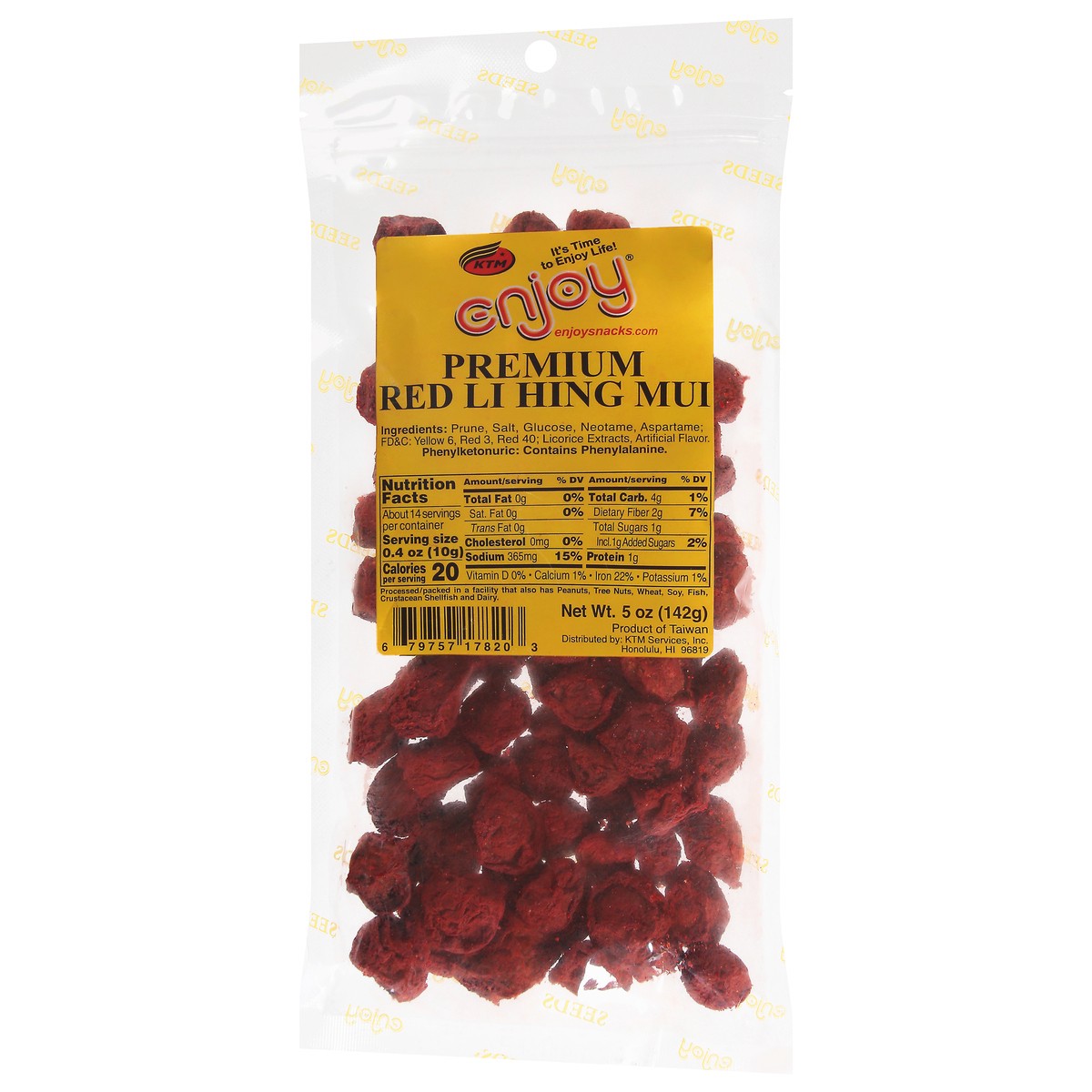 slide 3 of 11, Enjoy Seeds Premium Red Li Hing Mui, 