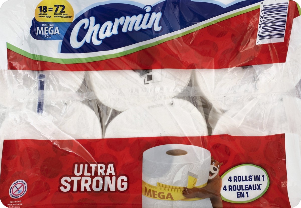 slide 4 of 5, Charmin Bathroom Tissue 18 ea, 18 ct