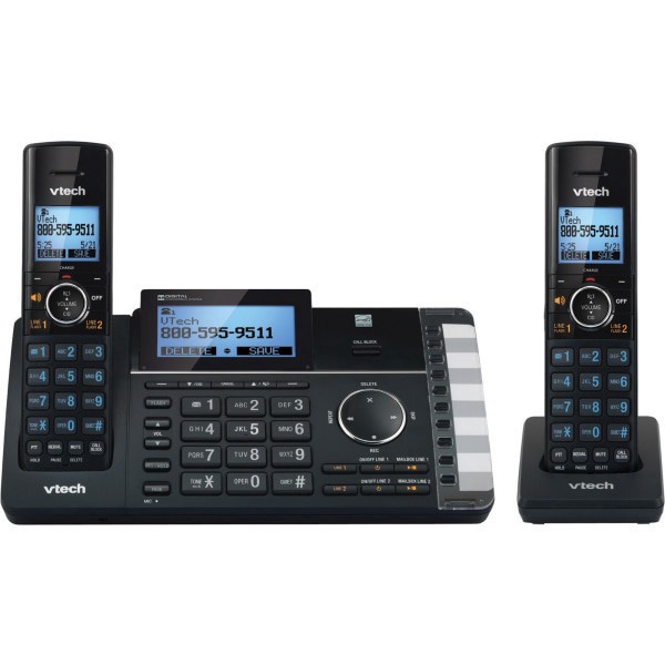 slide 3 of 4, VTech Ds6251-2 Dect 6.0 Expandable 2-Line Cordless Phone With Answering System, 80-1375-00, 1 ct